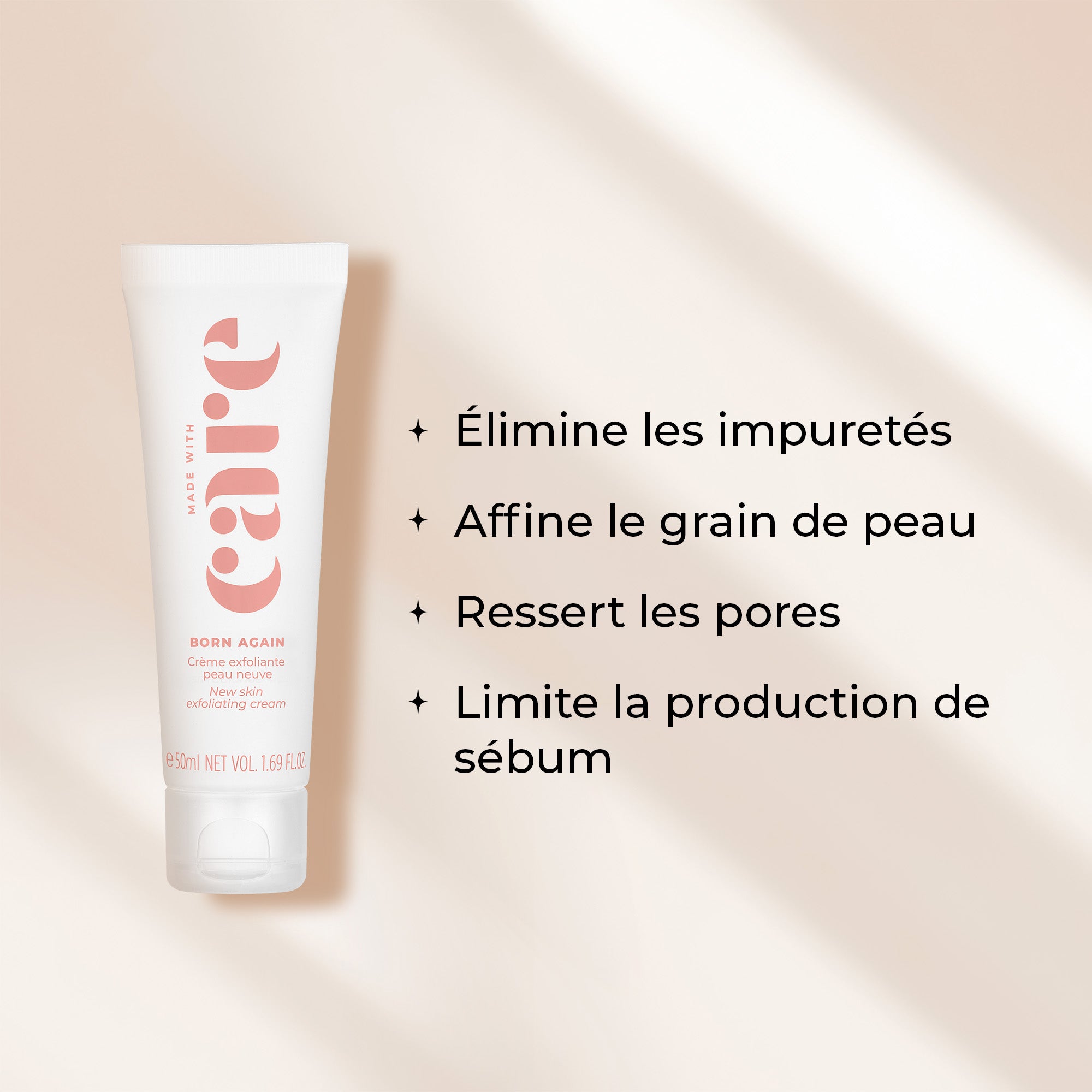 BORN AGAIN - New Skin Exfoliating Cream