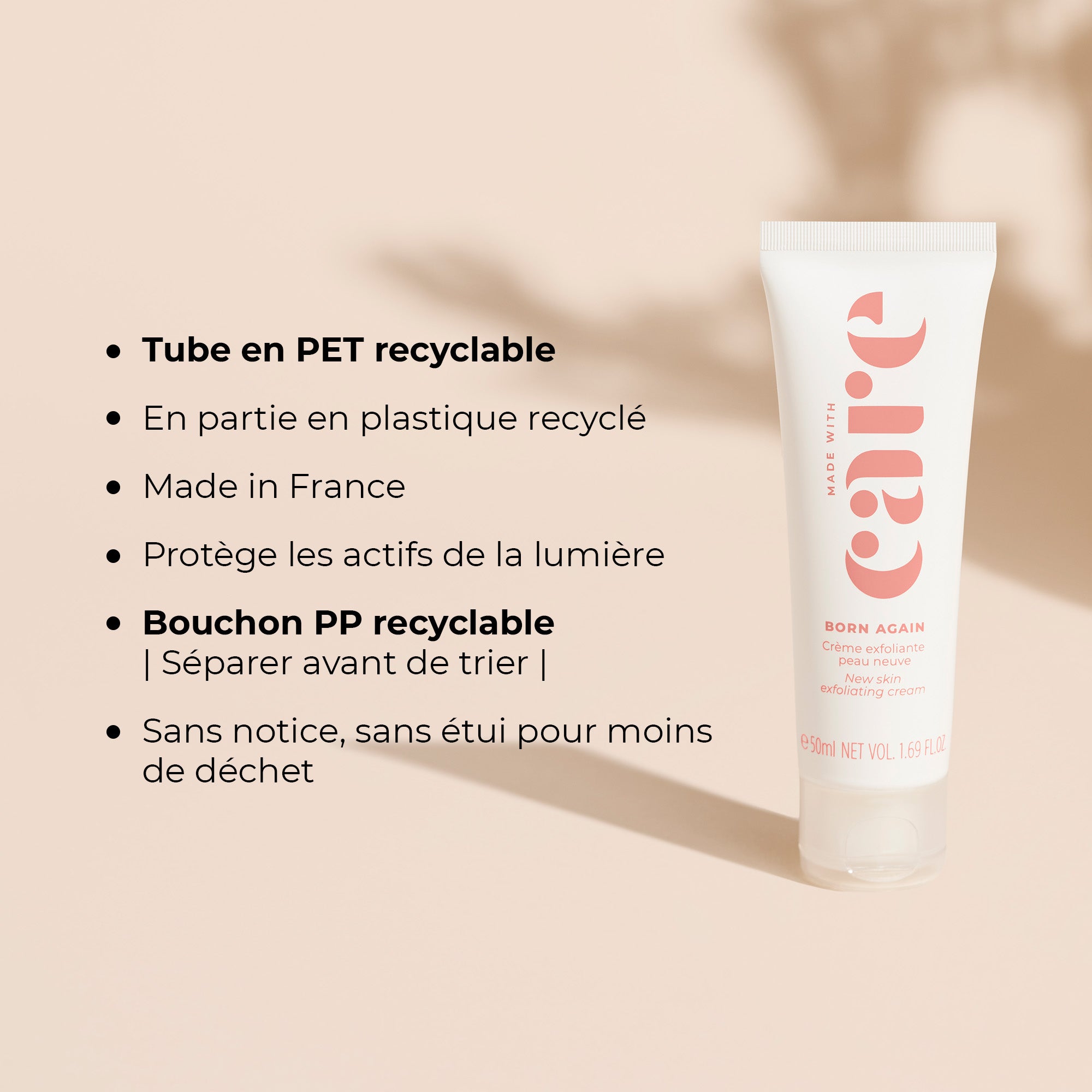 BORN AGAIN - Nuova crema esfoliante per la pelle