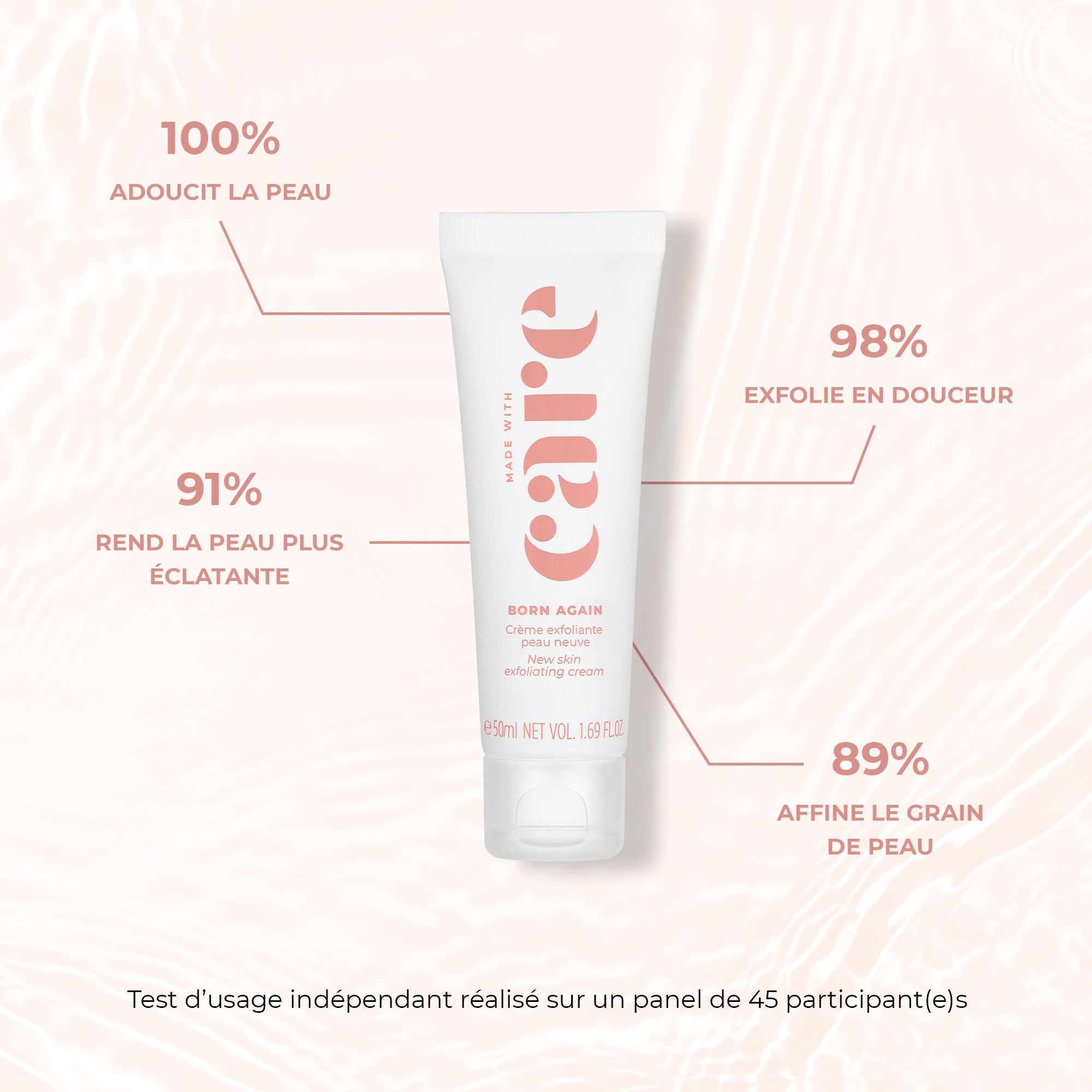 BORN AGAIN - Nuova crema esfoliante per la pelle