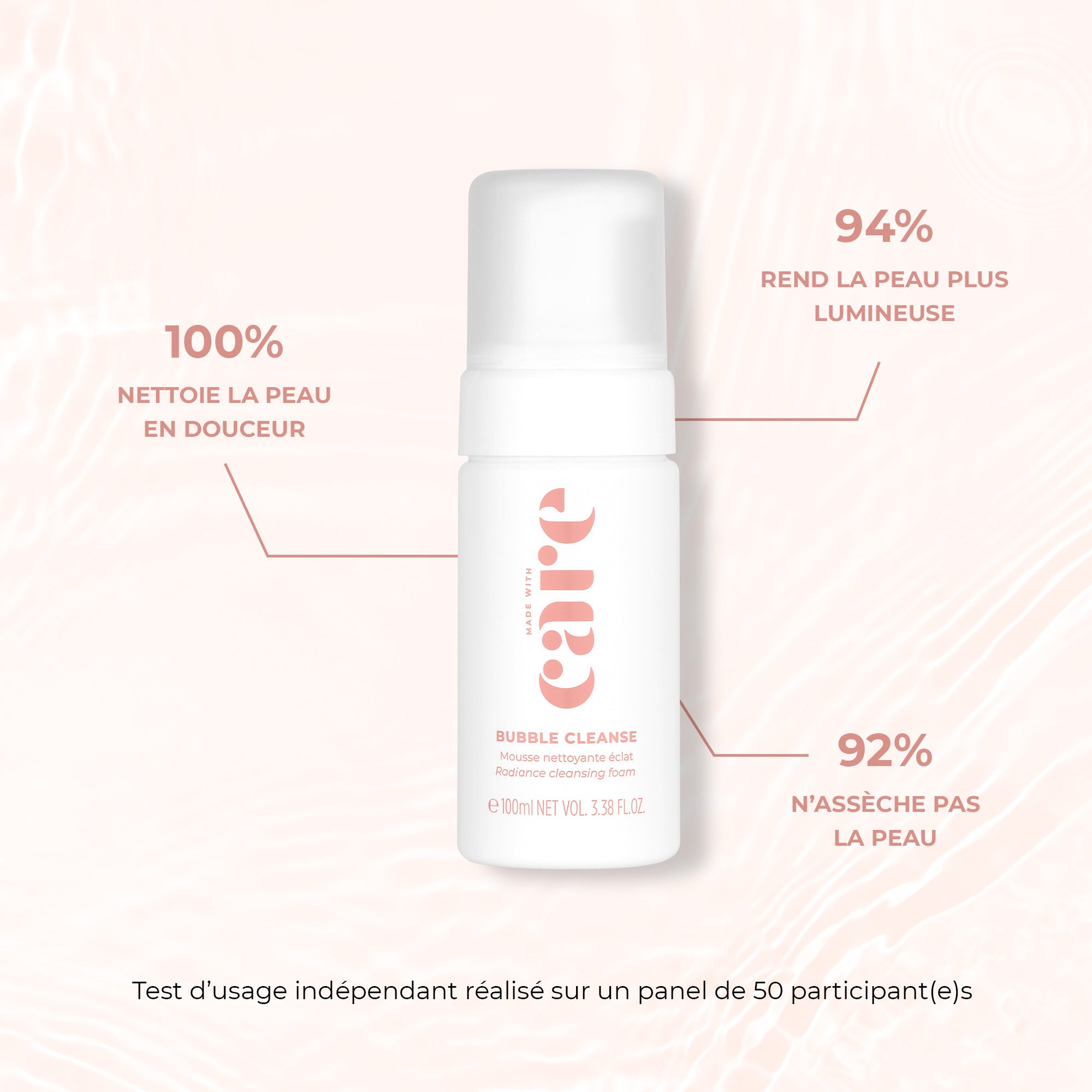 BUBBLE CLEANSE - Schiuma detergente luminosa