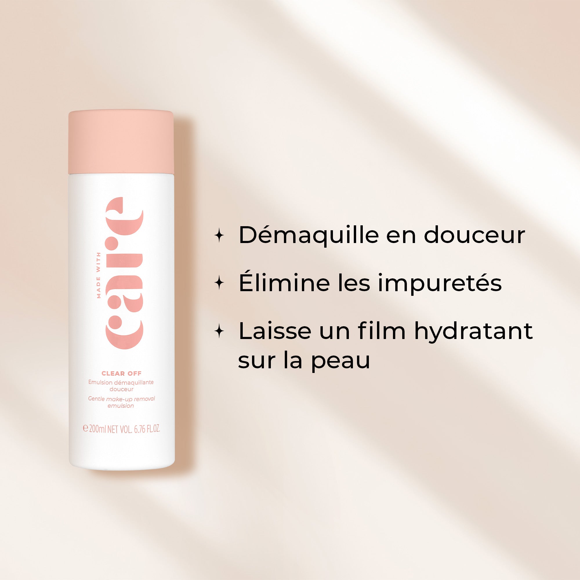 CLEAR OFF - Emulsione struccante delicata