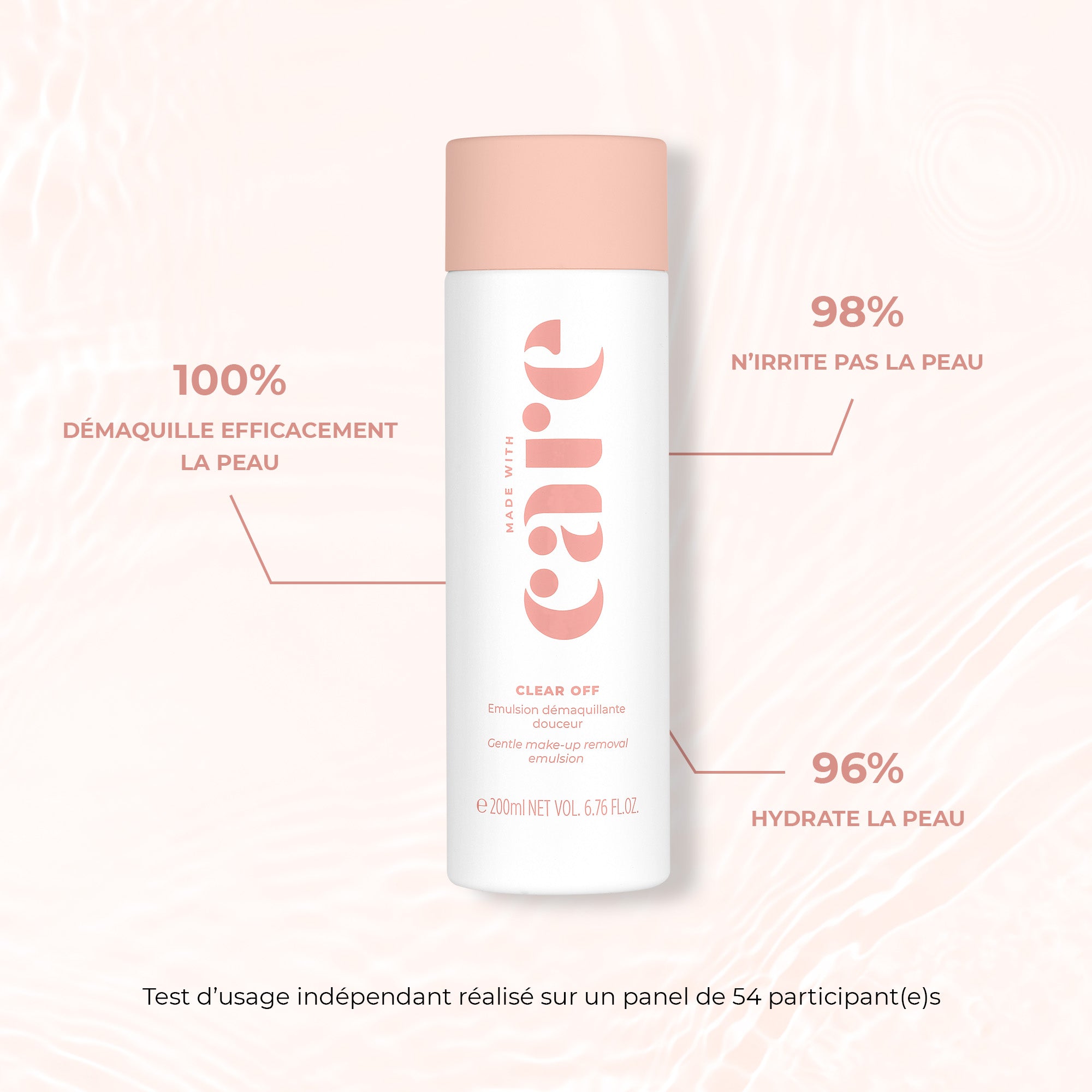 CLEAR OFF - Emulsione struccante delicata