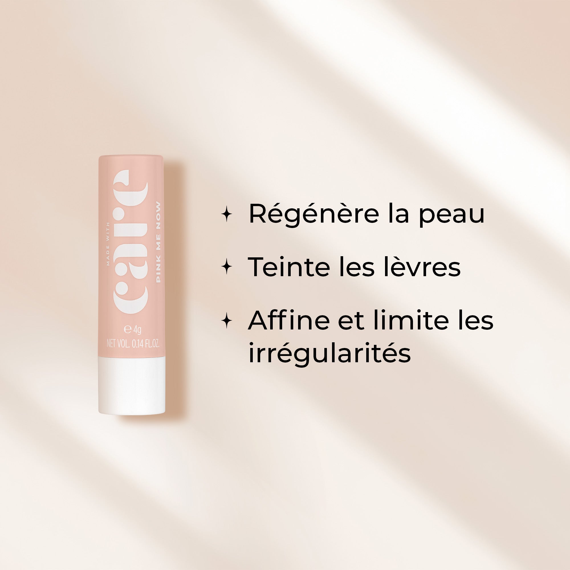 PINK ME NOW - Baume Exfoliant Lèvres Rosées